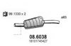 BMW 18101745427 Middle Silencer